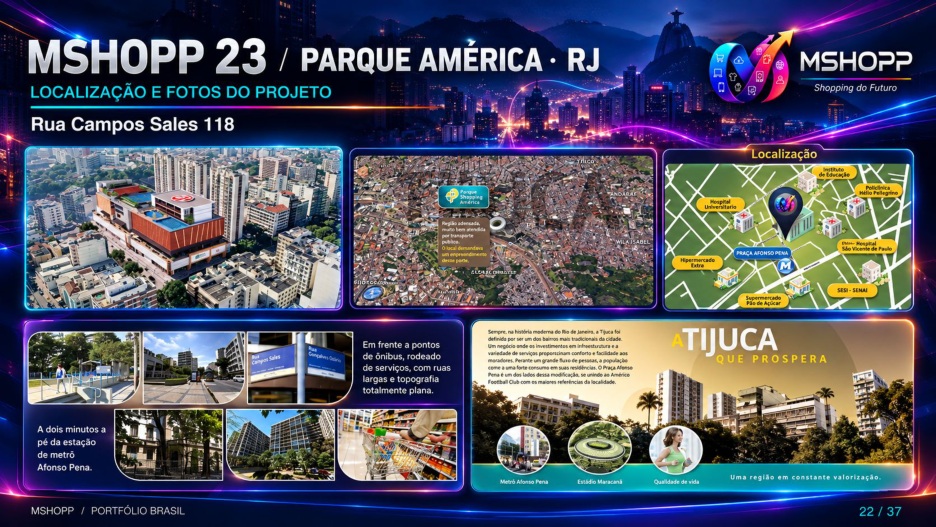 Imagens do material de Parque América/RJ